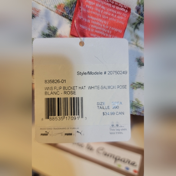 BNWT Puma Reversible Bucket Hat - Picture 3 of 10
